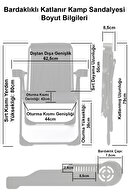 صندلی های پیک نیک لوکس Silva 4 صندلی پیک نیک با فنجان آبی-thumb