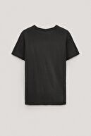 Massimo Dutti Erkek %100 Pamuklu Kısa Kollu T-Shirt 01404204