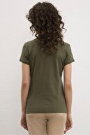 US Polo Assn Yeşil Kadın T-Shirt