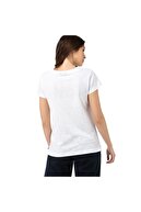 Nautica Nautıca Kadın Beyaz T-shirt
