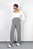 شلوار زنانه کمربند ولکرو Palazzo-thumb