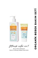 ست مراقبت از کودک ارگانیک 2 تایی - شامپو بدن و مو، کرم بثورات کودک-thumb