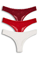 Burgundy Ecru Red