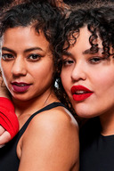 رژ لب مات مایع Power Stay - بسته 2 عددی فوشیا ضد شکست + هدیه آینه جیبی Lovider-thumb