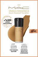 استودیو تابش سرم -Powered ™ بنیاد موثر مراقبت از پوست درخشان - NC45 - 30ml