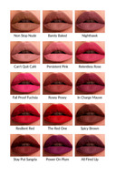 رژ لب مات مایع Power Stay - بسته 2 عددی فوشیا ضد شکست + هدیه آینه جیبی Lovider-thumb