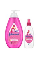 Johnson's Baby Işıldayan Parlaklık Şampuan 750 ml + Işıldayan Parlaklık Sprey 200 Ml