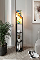 لامپ طبقه ای گرد RADIANTE مشکی-thumb