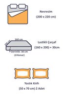 Ranferce Diars زندگی عروسی مجموعه ekose bej-thumb