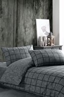 ست روتختی دو نفره با ملحفه کش دار مشکی مربعی-thumb