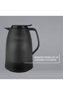 قمقمه 1 لیتری عایق حرارتی فولاد ضد زنگ مامبو [مشکی] - 3100517946-thumb