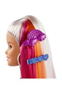 Barbie Gökkuşağı Renkli Saçlar Bebeği FXN96-FXN96