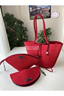 glitter bright red