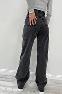 شلوار جین گاه به گاه ژین دودی رنگ لاکرا جین گشاد-thumb