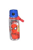 Mashotrend Kırılmaz Gövde Spiderman Matara -suluk - Lisanslı Örümcek Ada Matara - Okul Suluğu -500 ml