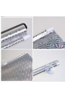 آفتابگیر خودرو در خودرو آفتابگیر اتوماتیک شیشه جلو برزنتی آفتابگیر محافظ تاشو 68 X125 سانتی متر نقره ای-thumb