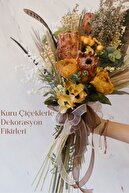 دسته لونا خشک (چمن کتانی) طبیعی-thumb