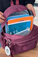 کیف مدرسه کوله پشتی Plum کیف مسافرتی لپ تاپ 14 اینچی Duomino 18 Lt 40x30x15cm-thumb