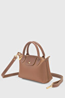 کیف چرمی PU همه کاره قهوه ای-thumb