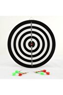 Trenddunyasi Double Double Sided Dartboard 30 سانتی متر و 4 فلش-thumb