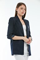 SİSLİNE Kadın Kot Blazer Ceket