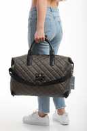 GREY QUILTED