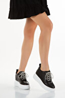 کفش ورزشی پاشنه مخفی الماسی زنانه-thumb