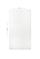 روتختی الاستیک کودک 100% پنبه ساتن غزال 70x140 سانتی متر-thumb