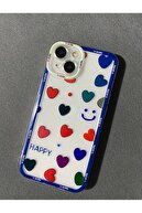 قاب سیلیکونی با الگوی چاپ شفاف سازگار با آیفون 13 و 14-thumb