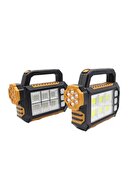 Tr-7878 خورشیدی برقی خورشیدی قابل شارژ 25 واتی دستگاه روشنایی 4 حالته چراغ قوه کمپینگ چراغ رومیزی چراغ-thumb