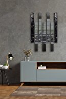 Granite Patterned Glass - Smoked Mirror