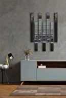 Solid Color Black Glass - Smoked Mirror