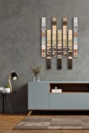 Tile Pattern Glass - Bronze Mirror
