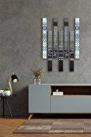Modern Tile Pattern Glass - Smoked Mirror