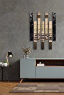 Granite Patterned Glass - Bronze Mirror