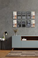 Tile Pattern Glass - Smoked Mirror