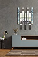 Modern Tile Pattern Glass - Flat Mirror