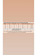 جزئیات دوخت جلو زنانه قهوه ای فاق بلند شلوار Palazzo-thumb