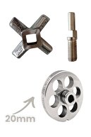 20mm Mirror+Blade+Shaft