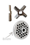 8mm Mirror+Blade+Shaft