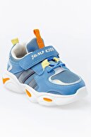 Jump Çocuk Spor Ayakkabı 26056 G Blue/yellow/orange