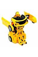 RoseRoi Bumblebee Transformers Oyuncak Robota Dönüşebilen Çekbırak Araba