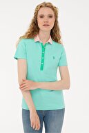 US Polo Assn Yeşil Kadın T-Shirt
