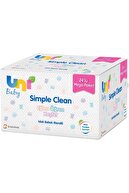 Uni Baby Simple Clean Islak Havlu Mendil 72'li x 24 Paket - 1728 Yaprak