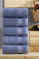 ست ری 5 عدد حوله 100% 35x35 سانتی متر | فوق العاده نرم با قابلیت جذب بالا |-thumb