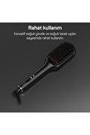 Arzum AR5068 Superstar Touch Saç Düzleştirici Fırça - Siyah