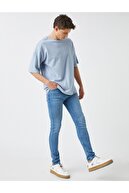Koton Erkek Açık Mavi Skinny Jeans