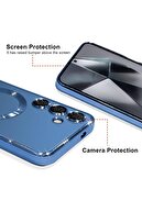 Samsung Galaxy S20 FE شارژر بی‌سیم مغناطیسی سازگار با لبه شفاف رنگی فلزی-thumb