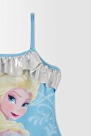 Defacto Kız Çocuk Frozen Lisanslı Esnek Mayo T3506A621SM