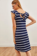 Navy Blue, White
